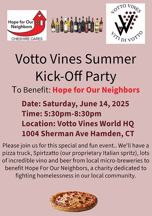 Votto Vines Summer Kick-Off Party flyer